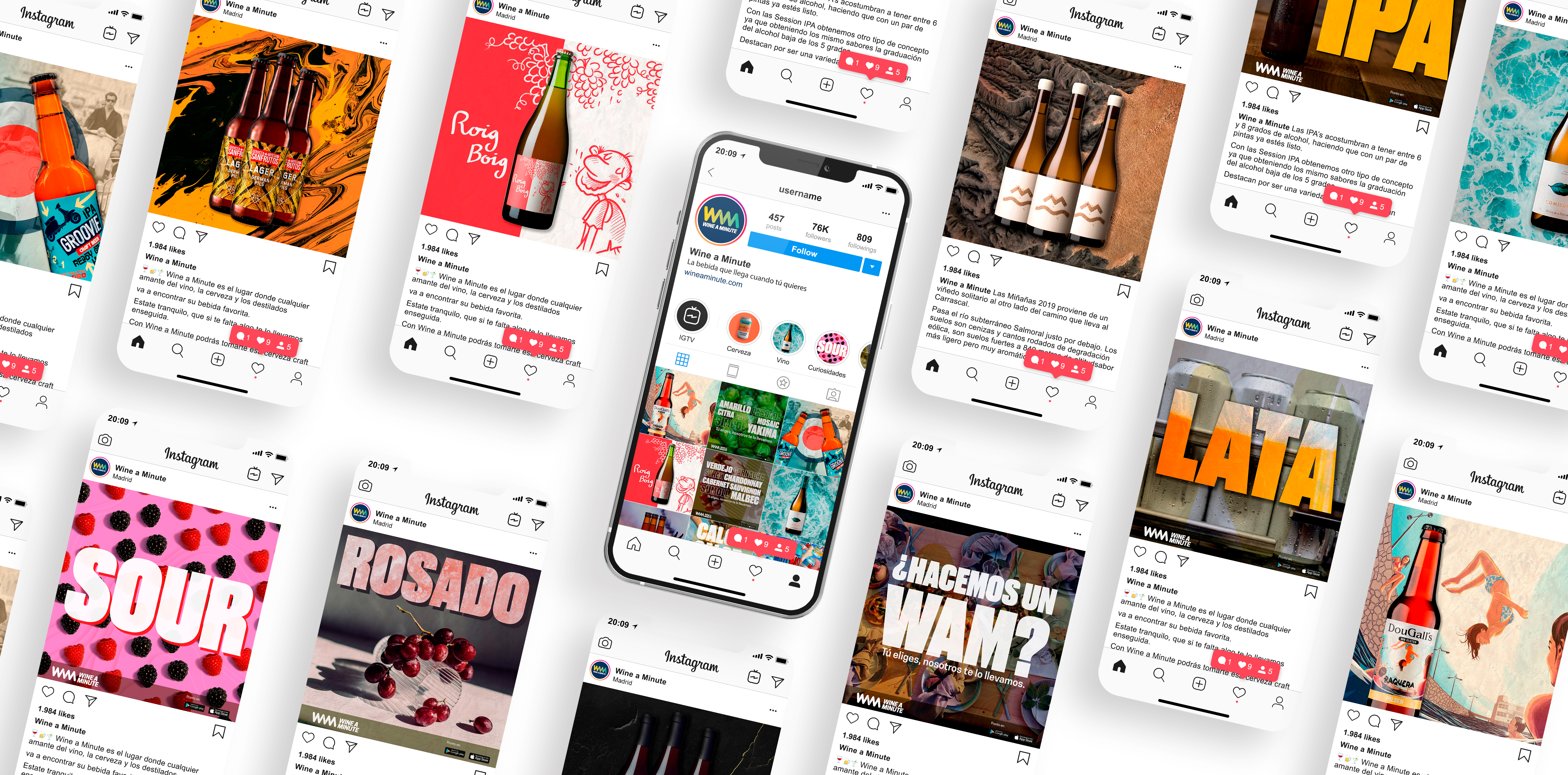 Wine a Minute Mockup